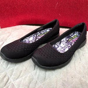 Sketchers Memory Foam Air-Cooled Black Work Shoe